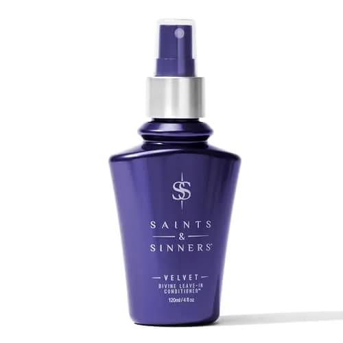 Saints & Sinners Velvet Divine Leave-In Moisturizing Conditioner 4oz | Detangles & Protects All Hair Types thumbnail 1