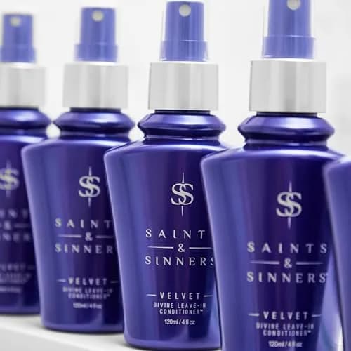 Saints & Sinners Velvet Divine Leave-In Moisturizing Conditioner 4oz | Detangles & Protects All Hair Types thumbnail 6