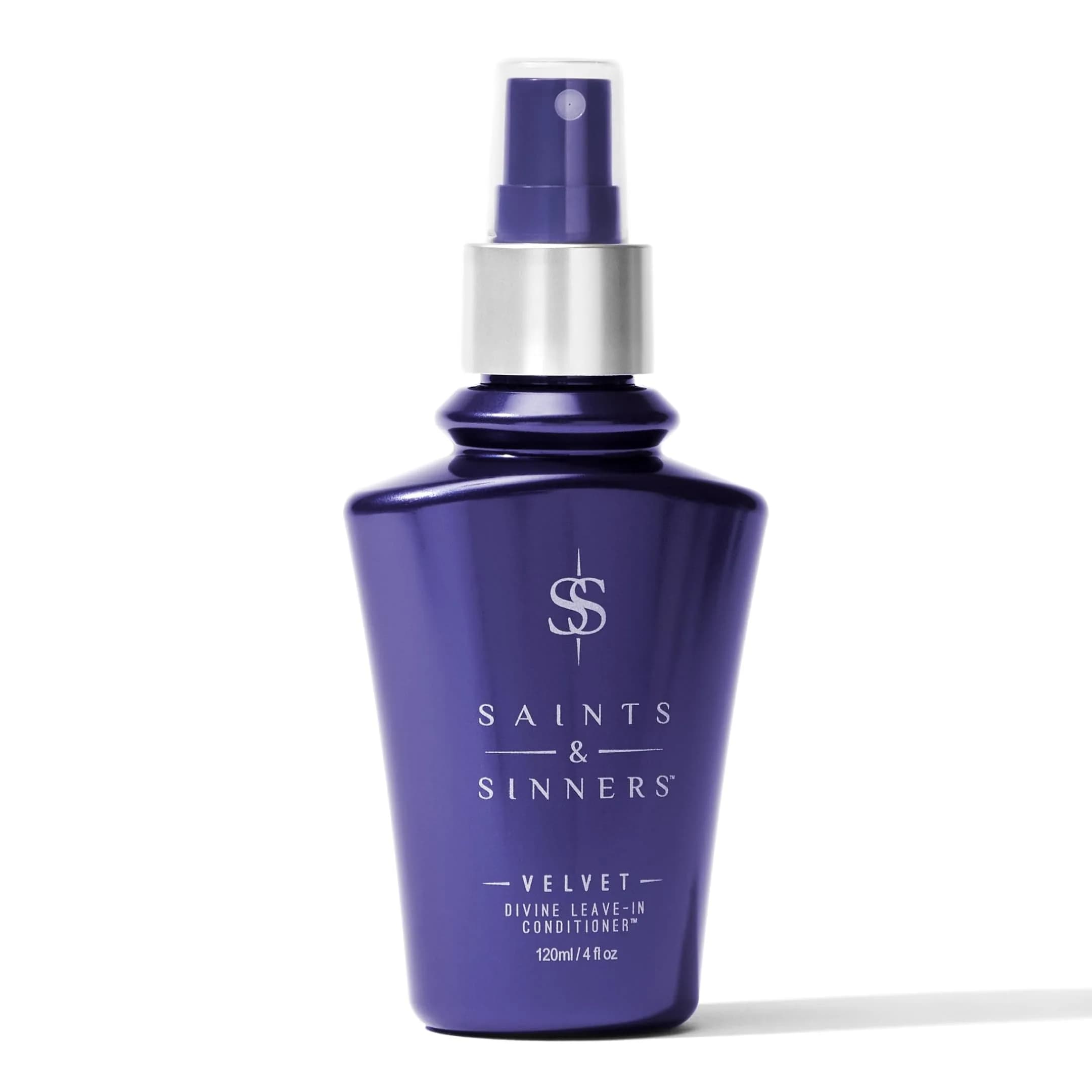Saints & Sinners Velvet Divine Leave-In Moisturizing Conditioner 4oz | Detangles & Protects All Hair Types - main product image