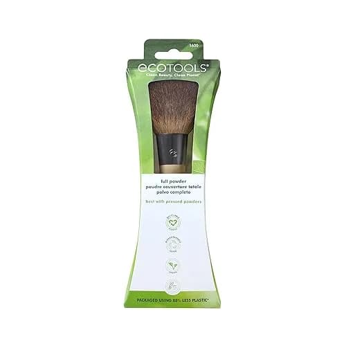 EcoTools Full Powder Brush 1 Count | Fluffy Makeup Brush for All-Over, Flawless Coverage thumbnail 2