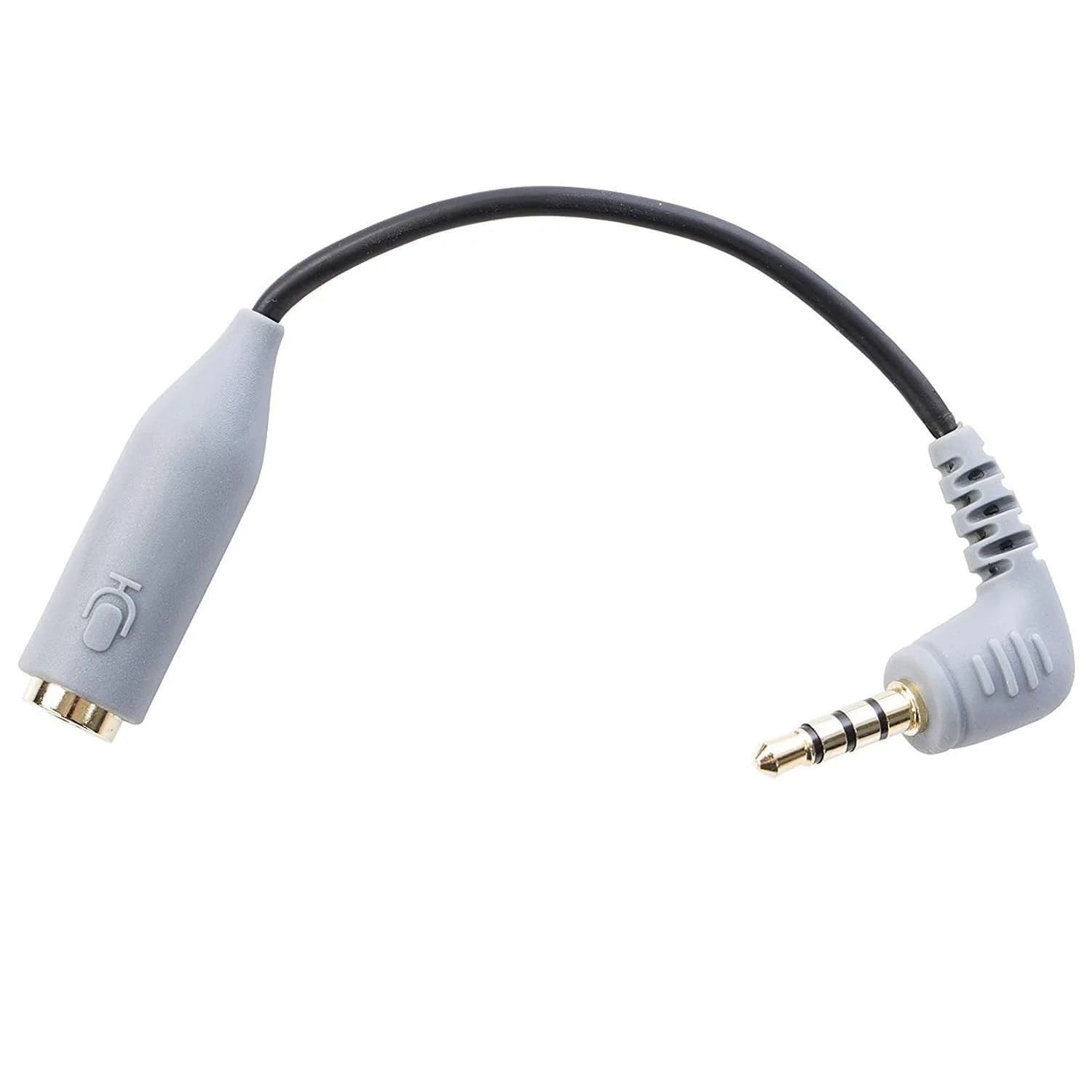 Movo MC3 3.5mm TRS to TRRS Adapter - Microphone for Smartphones & Tablets | High-Quality Audio