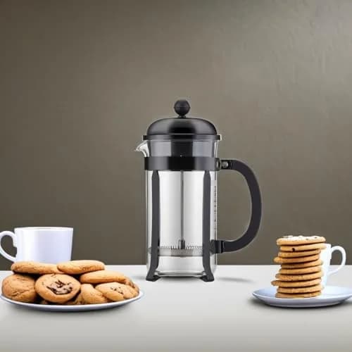 Bodum Chambord French Press Coffee Maker 34oz | Classic Design with High-Heat Borosilicate Glass thumbnail 5