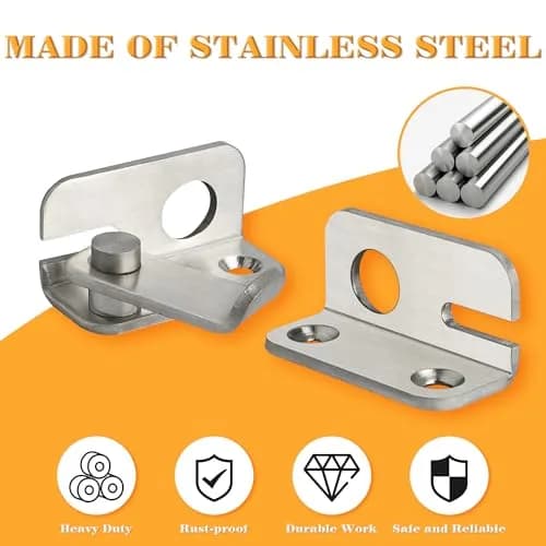 Alise Flip Latch Gate Latch, Small Size (SS) | Heavy Duty Stainless Steel for Sheds and Gates thumbnail 6