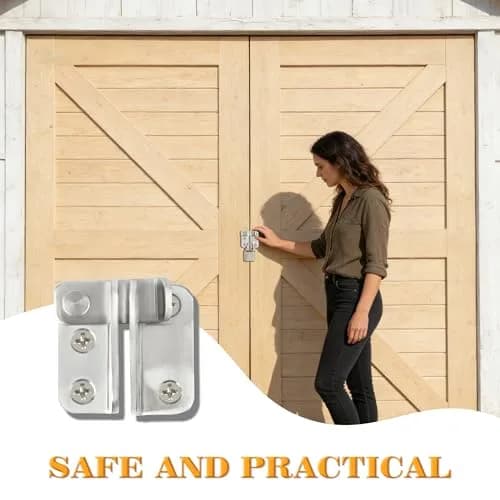 Alise Flip Latch Gate Latch, Small Size (SS) | Heavy Duty Stainless Steel for Sheds and Gates thumbnail 3