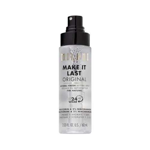 Milani Make It Last Original Natural Finish Setting Spray + Primer 59ml (2 Fl Oz) | Locks Makeup for 24 Hours thumbnail 1