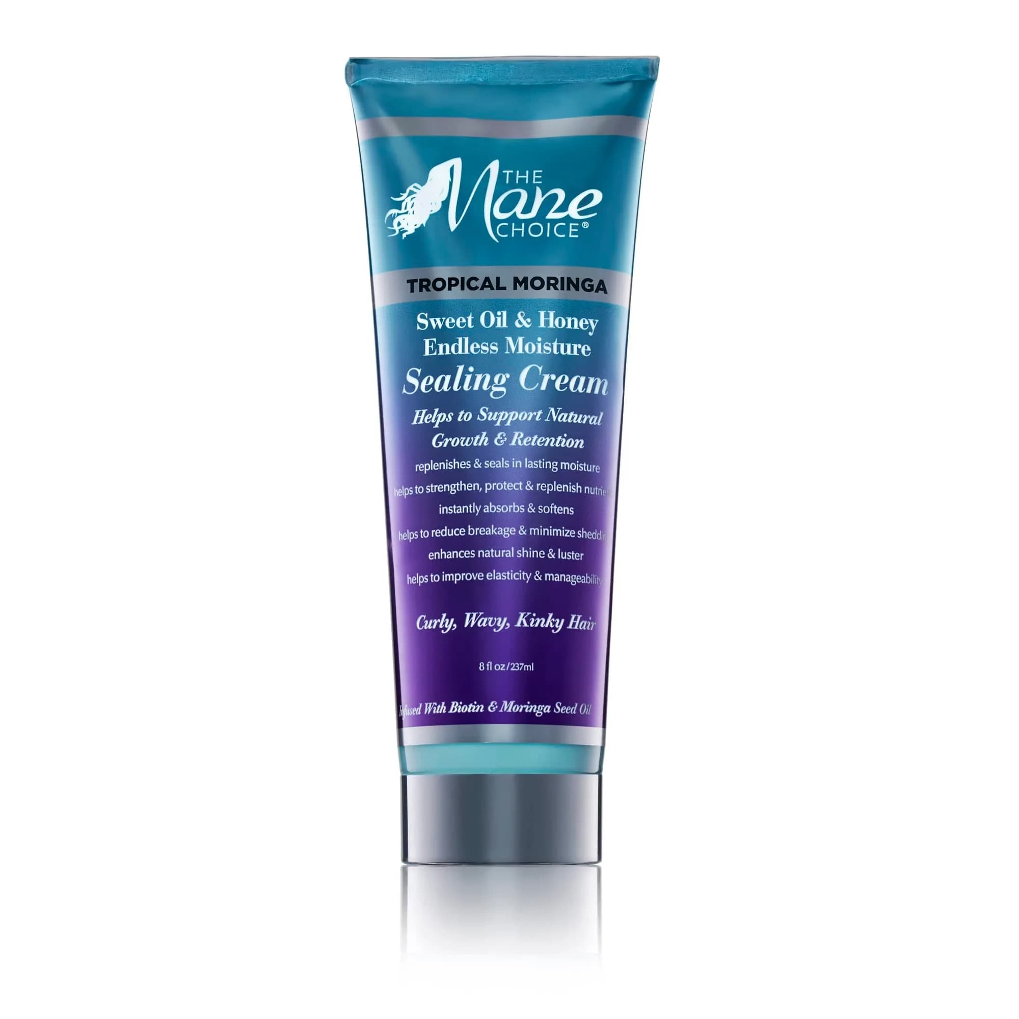 The Mane Choice Tropical Moringa Sweet Oil & Honey Endless Moisture Sealing Cream 237ml (8 Fl Oz) | Hydrates & Defines Curls — Cream
