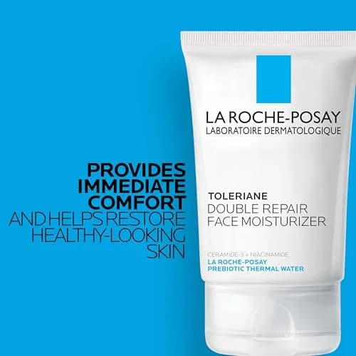 La Roche-Posay Toleriane Double Repair Face Moisturizer 95ml (3.38 Fl Oz) | Prebiotic Skincare for Sensitive Skin thumbnail 4