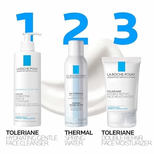 La Roche-Posay Toleriane Double Repair Face Moisturizer 95ml (3.38 Fl Oz) | Prebiotic Skincare for Sensitive Skin thumbnail 7