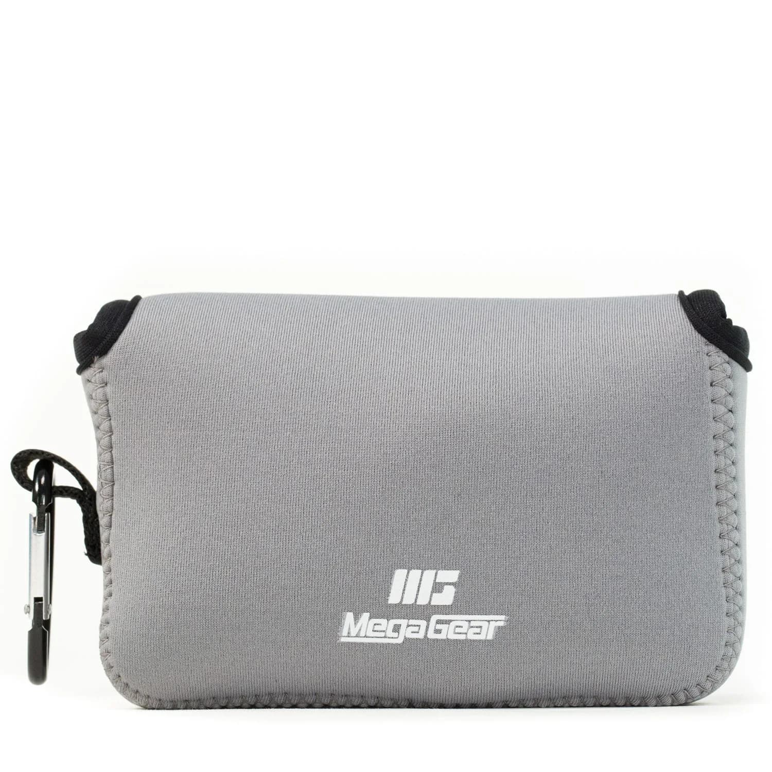MegaGear Fujifilm X100F, X100T, X100S Camera Case | Ultra Light Neoprene, Carabiner, Gray — Gray