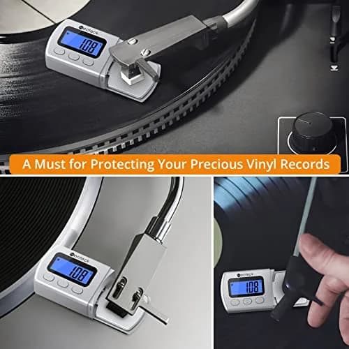 Neoteck Digital Turntable Stylus Force Gauge 0.01g/5.00g with Blue LCD | Essential for Vinyl Playback Accuracy thumbnail 2
