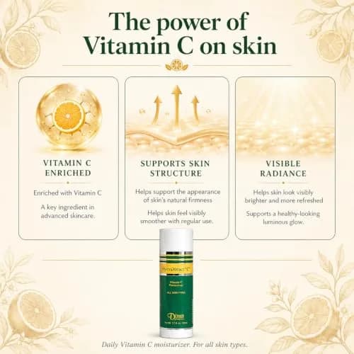 Dinur Cosmetics HydraXtract Vitamin C Moisturizer 50 ml | Decreases Aging & Improves Skin Firmness thumbnail 3