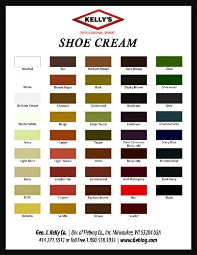 Kelly's Burgundy Shoe Polish Cream 45ml (1.5 oz) | Professional Leather Care thumbnail 7