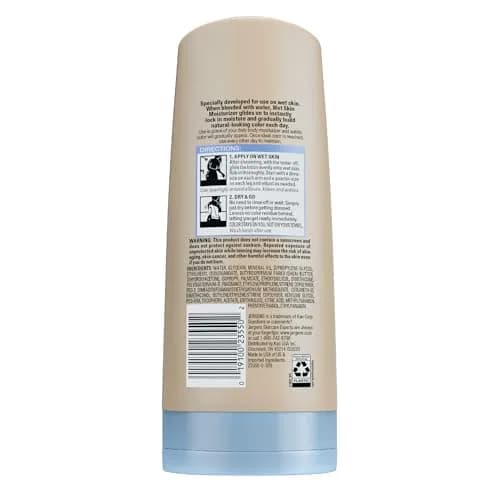 Jergens Natural Glow Wet Skin Moisturizer Lotion, Fair to Medium 222ml (7.5 Fl Oz) | Gradual Streak-Free Color thumbnail 9