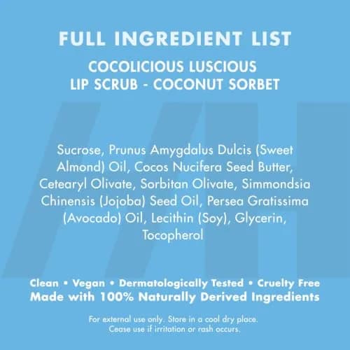 Handmade Heroes 100% Natural Lip Scrub 1oz | Vegan Coconut Lip Exfoliator for Dry & Dark Lips thumbnail 6