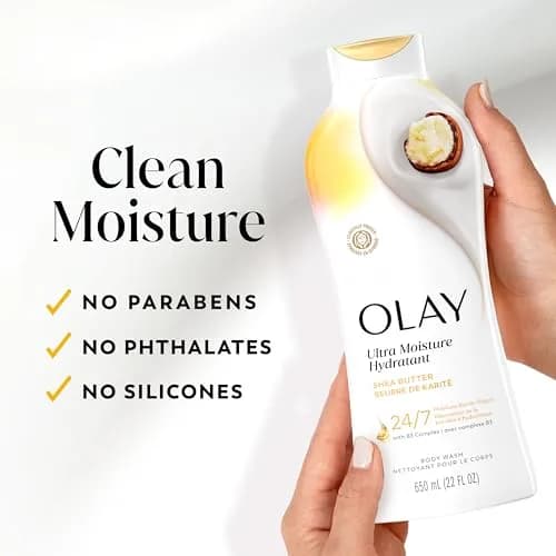 Olay Ultra Moisture Body Wash with Shea Butter 636ml (22 fl oz) | 24hr Moisture Barrier Repair thumbnail 7