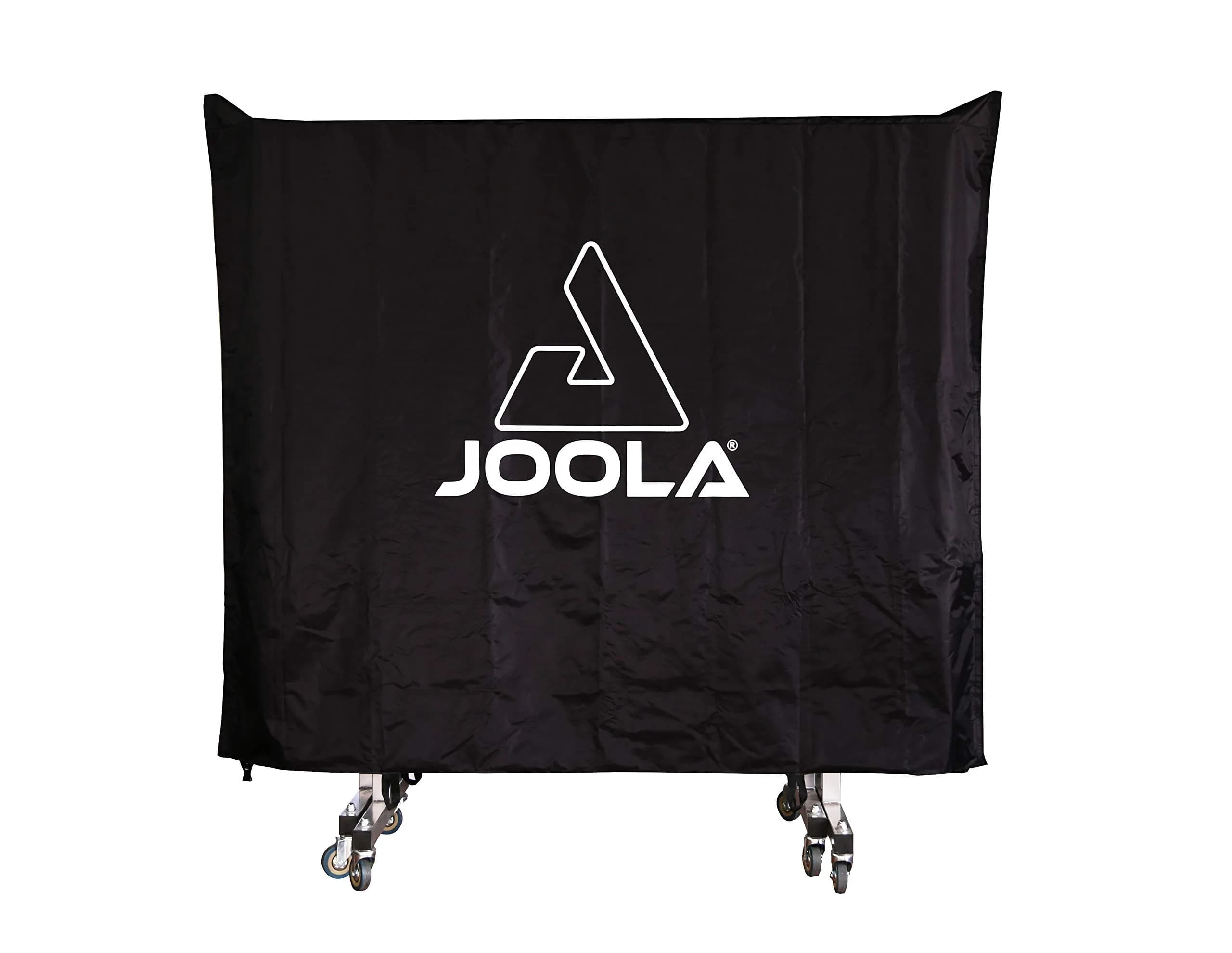 JOOLA Outdoor Ping Pong Table Cover Fits Both Folding & Flat Tables - Heavy Duty Waterproof Cover w/ PVC Coating - Dual Function, Fits 9x5 Tables in Upright or Down Positions - Inside & Outside