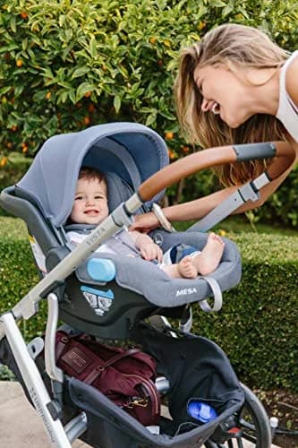 UPPAbaby Leather Handlebar Cover for Vista Strollers – Reach Certified Full Grain Leather – Saddle thumbnail 5
