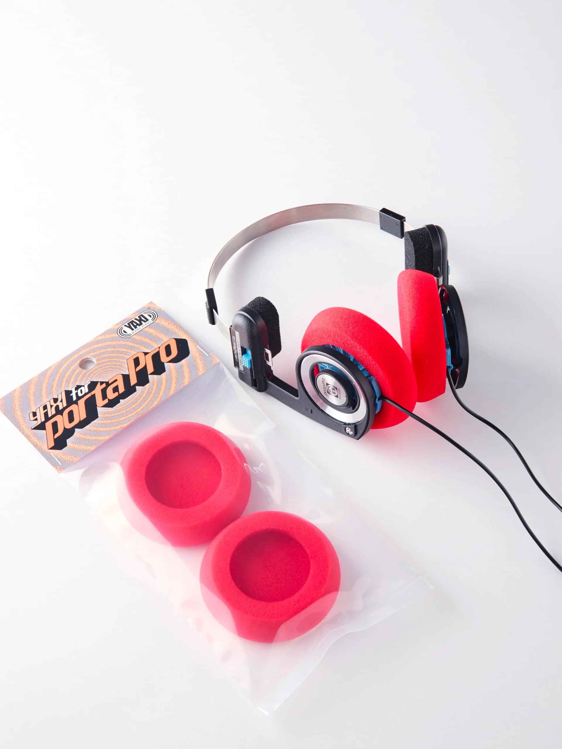 YAXI Yellow Earpads for Koss Porta Pro Headphones | Comfortable Faux Leather Replacements - view 3
