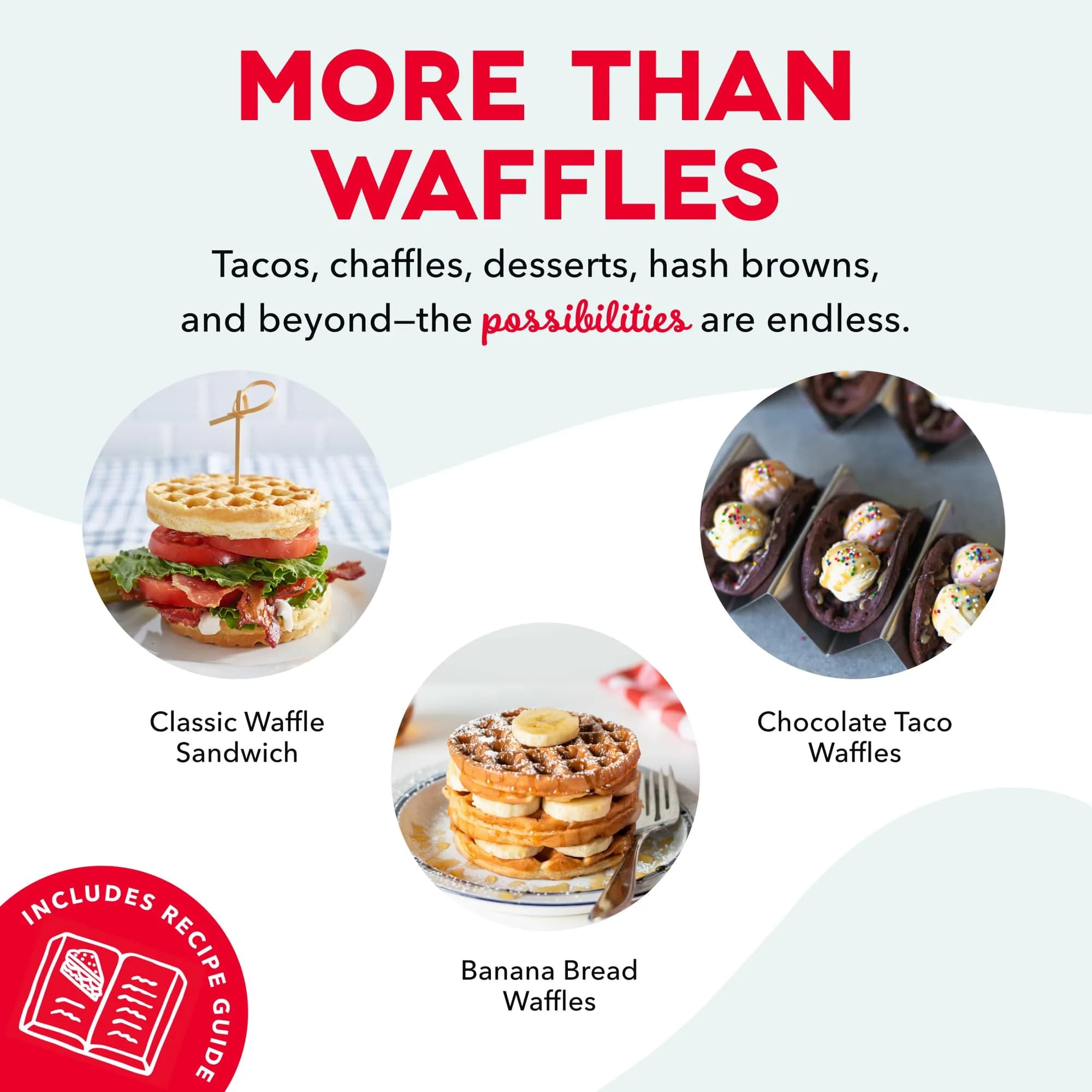 Dash Mini Waffle Maker Black 4-Inch (10.16 cm) | Makes Perfect Waffles Fast - view 5