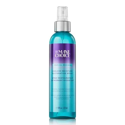 The Mane Choice Tropical Moringa Sweet Oil & Honey Endless Moisture Restorative Hair Spray 236ml (8 Fl Oz) | Hydrates Curls, Fights Frizz thumbnail 1