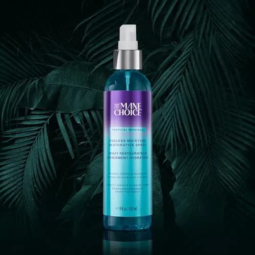 The Mane Choice Tropical Moringa Sweet Oil & Honey Endless Moisture Restorative Hair Spray 236ml (8 Fl Oz) | Hydrates Curls, Fights Frizz thumbnail 2