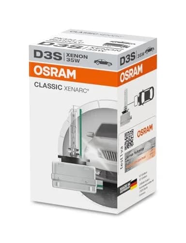 OSRAM Xenarc Classic D3S HID Xenon Bulb 4000K 35W | OEM Quality Replacement for Cars thumbnail 1