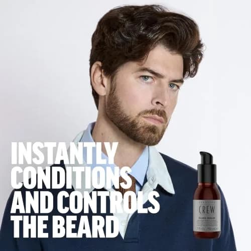American Crew Beard Serum 1.7 fl oz | Lightweight Conditioning Oil for Men thumbnail 2