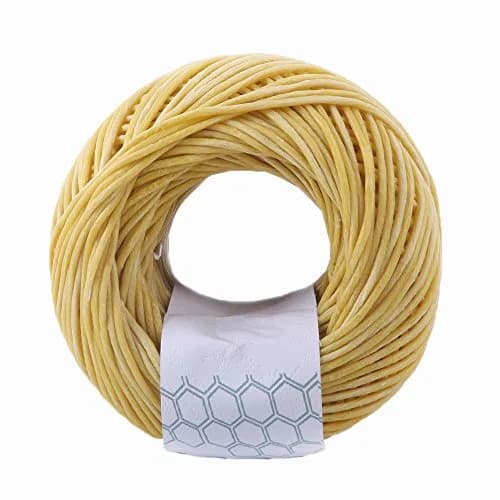 EricX Light Thick Beeswax Hemp Wick 2.0 mm (200 ft) | Organic & Slow Burning thumbnail 3