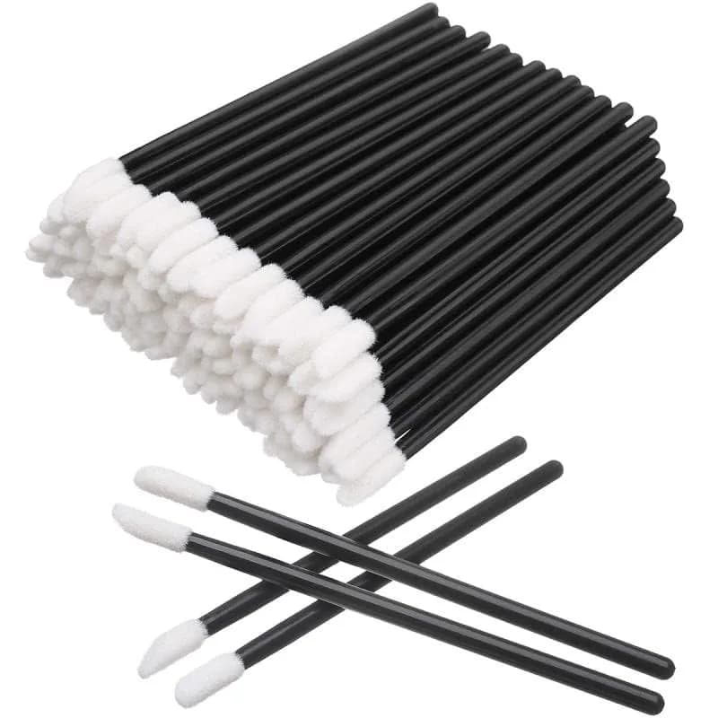 GoWorth Disposable Lip Brushes 200pcs | Smooth, hygienic lip gloss applicators for travel & professional use thumbnail 6