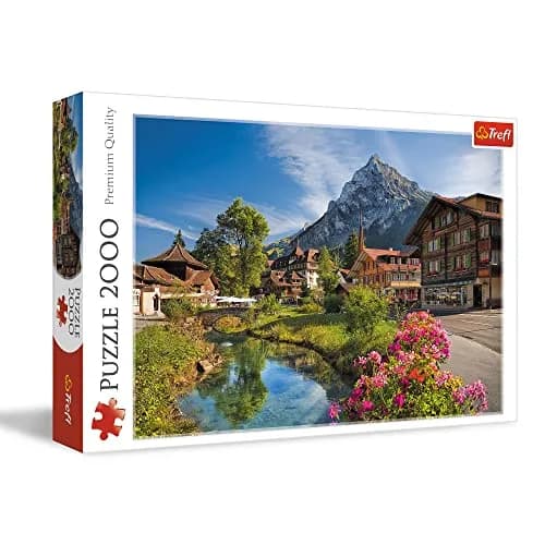 Trefl Alps in the Summer 2000 Piece Puzzle 96.1 cm x 68.2 cm | Family Jigsaw Puzzle for Adults and Kids thumbnail 1