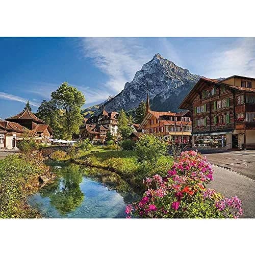 Trefl Alps in the Summer 2000 Piece Puzzle 96.1 cm x 68.2 cm | Family Jigsaw Puzzle for Adults and Kids thumbnail 2