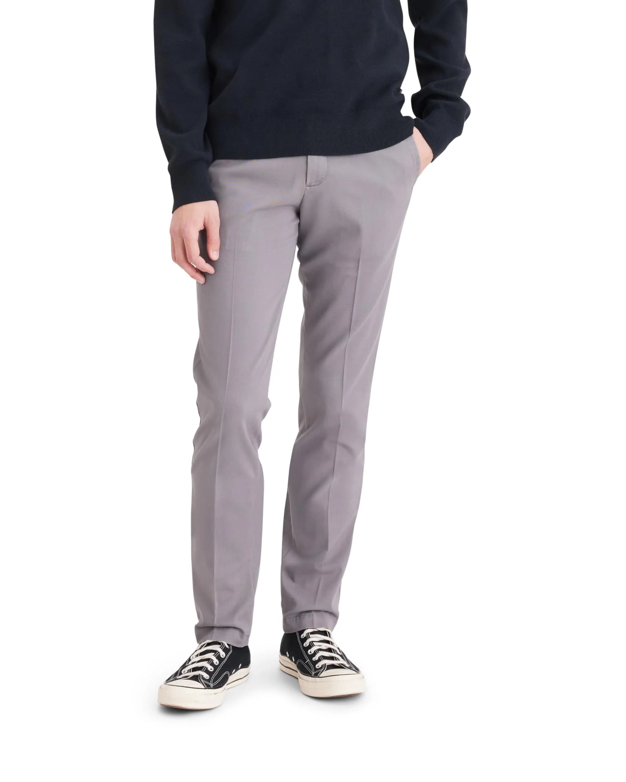 Dockers Slim Fit Easy Khaki Pants 33W x 30L | Stretch, Wrinkle-Free, Casual Style