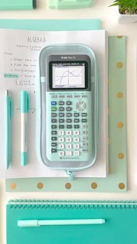 Texas Instruments TI-84 Plus CE Graphing Calculator, Mint, 19.1cm (7.57in) | CE Certified thumbnail 9