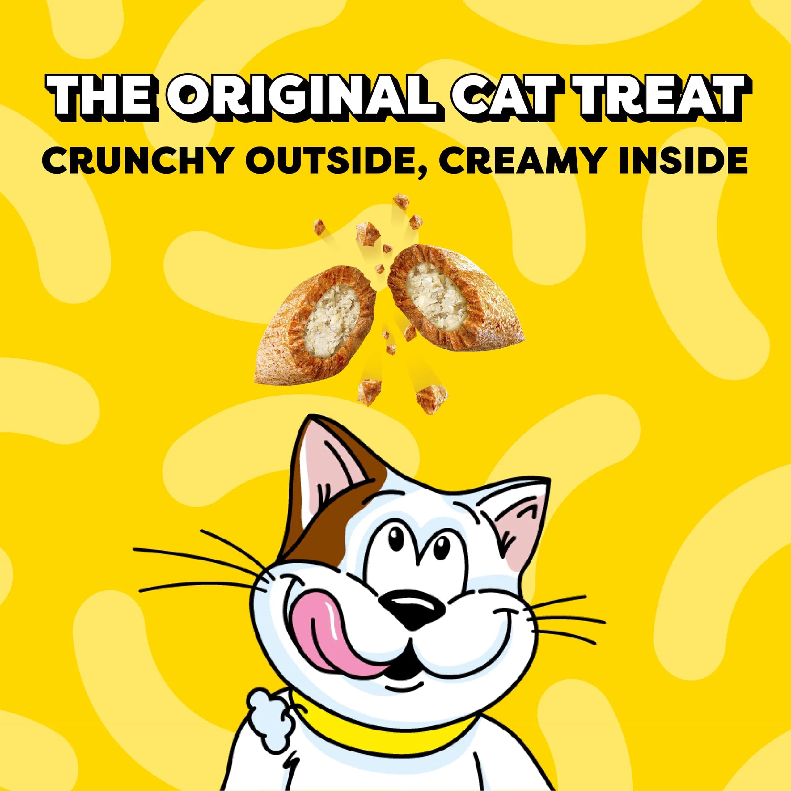 Temptations Classic Crunchy Cat Treats, Shrimpy Shrimp Flavor, 3 oz (85g) x 12 Pack | Irresistible Cat Snacks - view 2