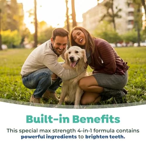 TropiClean Fresh Breath Max Strength Dog Teeth Cleaning Water Additive 473ml (16 fl oz) | VOHC Accepted for Plaque & Tartar Control thumbnail 5