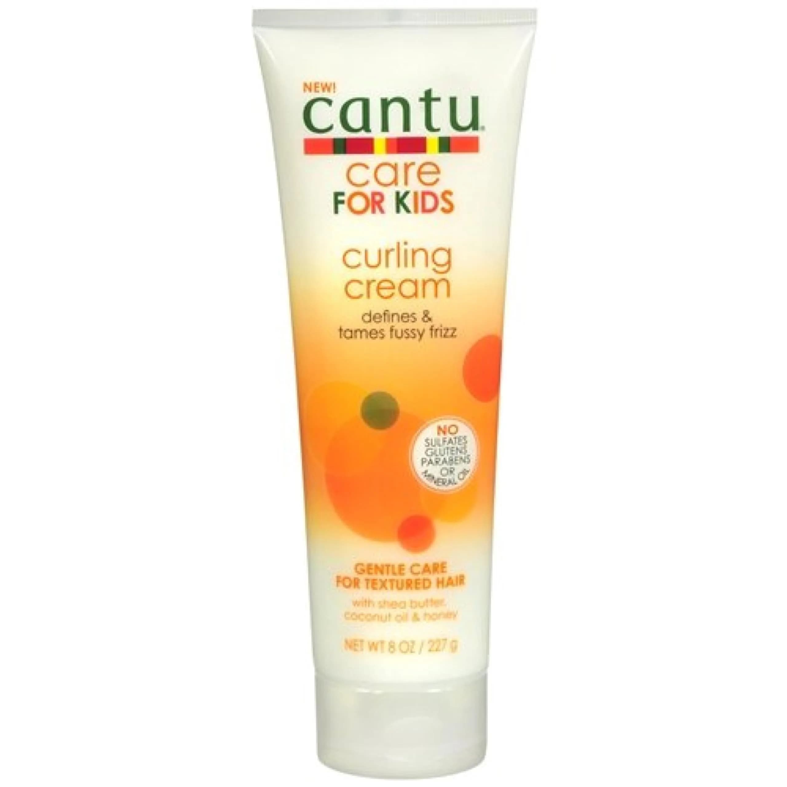 Cantu Care for Kids Curling Cream, 236ml (8 Fl Oz) Pack of 3 | Defines Curls, Fights Frizz - main product image