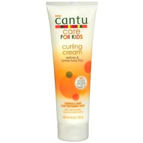 Cantu Care for Kids Curling Cream, 236ml (8 Fl Oz) Pack of 3 | Defines Curls, Fights Frizz thumbnail 1