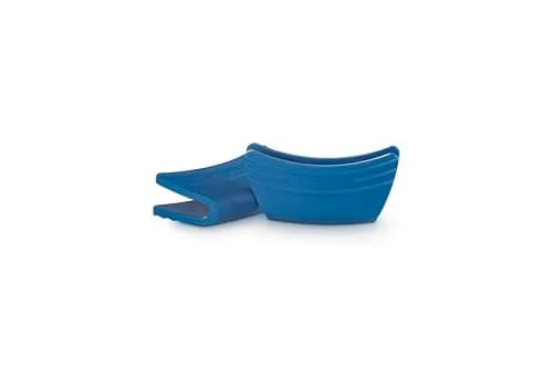 Le Creuset Silicone Handle Grips Set of 2, 12.7cm (5") x 6.35cm (2.5") each, Marseille | Protects Hands from Hot Cookware thumbnail 1
