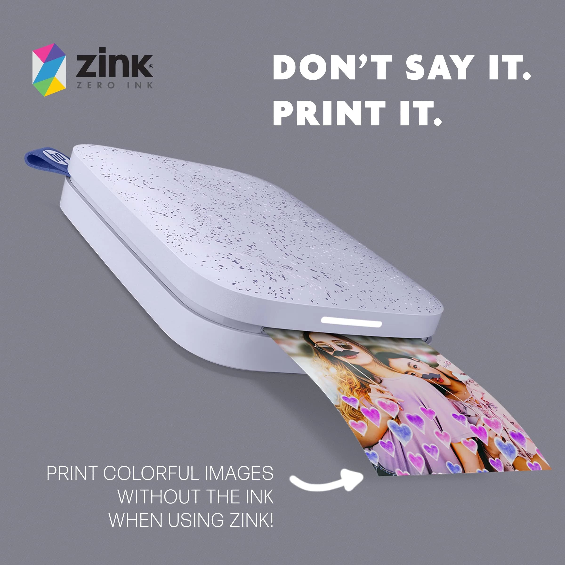 HP Sprocket 2x3" Premium Zink Sticky Back Photo Paper (20 Sheets) | Fade-Resistant & Acid-Free - view 3