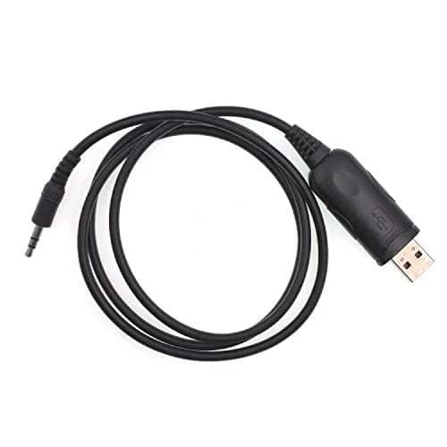 Yi Zhan Tong WIN10-USB-KT8900 USB Programming Cable for QYT KT-8900/KT-7900D/KT-980, Black | Compatible with Win10 System thumbnail 3