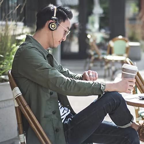 Koss Porta Pro Limited Edition Black Gold On-Ear Headphones with Microphone & Volume Control | Wired 3.5mm Jack thumbnail 6