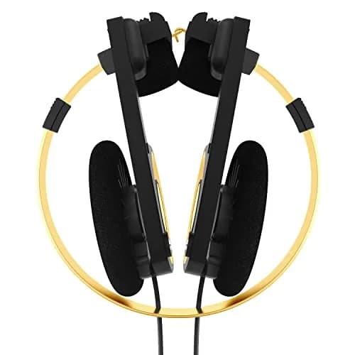 Koss Porta Pro Limited Edition Black Gold On-Ear Headphones with Microphone & Volume Control | Wired 3.5mm Jack thumbnail 2