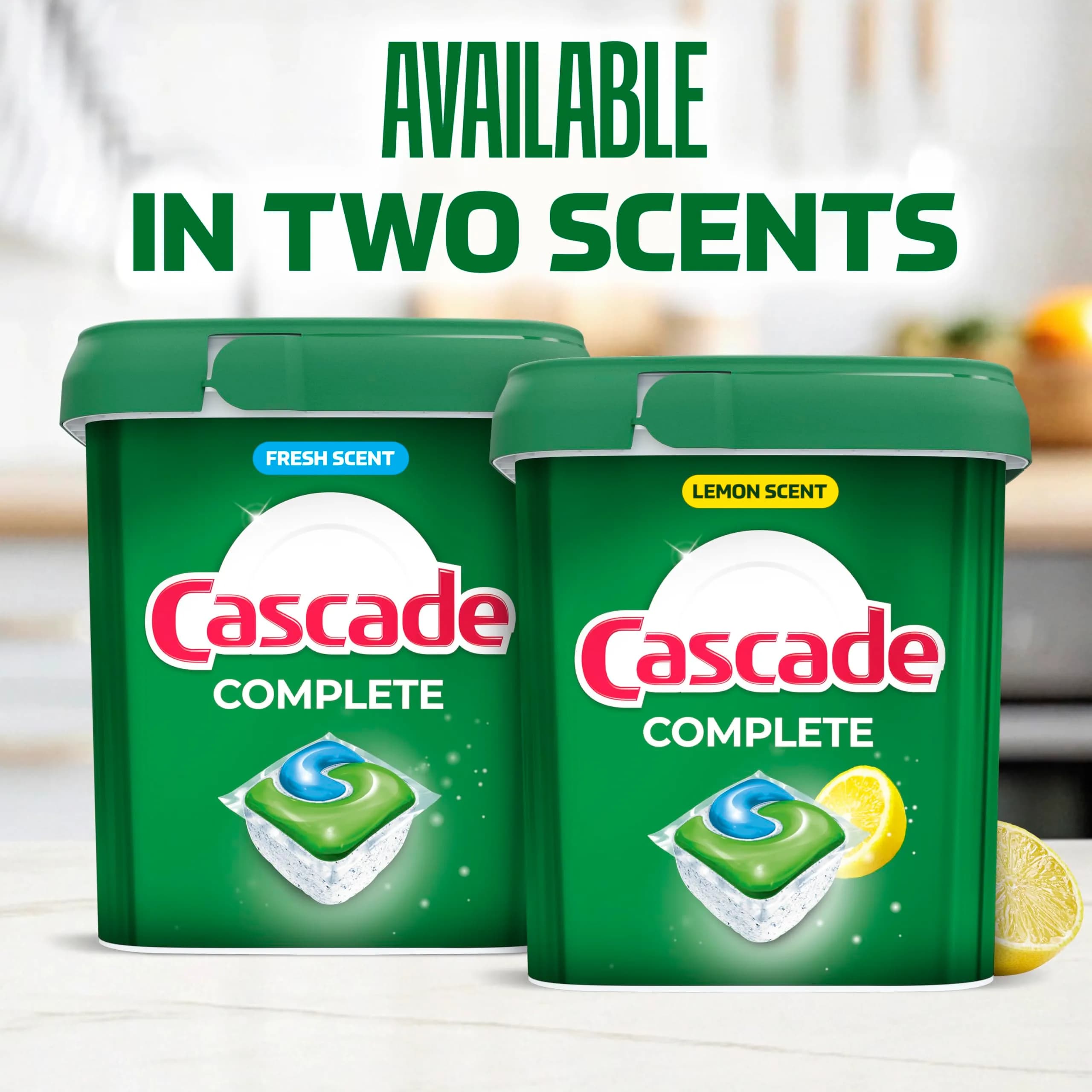 Cascade Complete Dishwasher Pods Fresh Scent ActionPacs, 78 Count | USA Imported Detergent for Sparkling Dishes - view 5