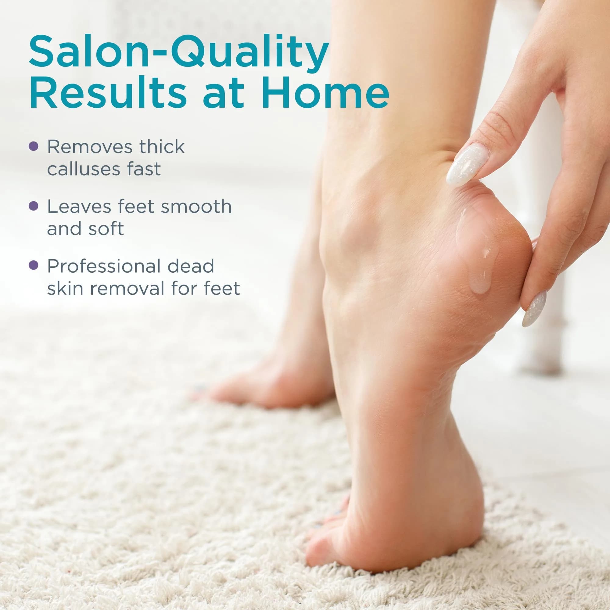 Lee Beauty Professional Gel Callus Remover 237ml (8 Fl Oz) | Fast-Acting Formula for Cracked Heels & Dead Skin - view 3
