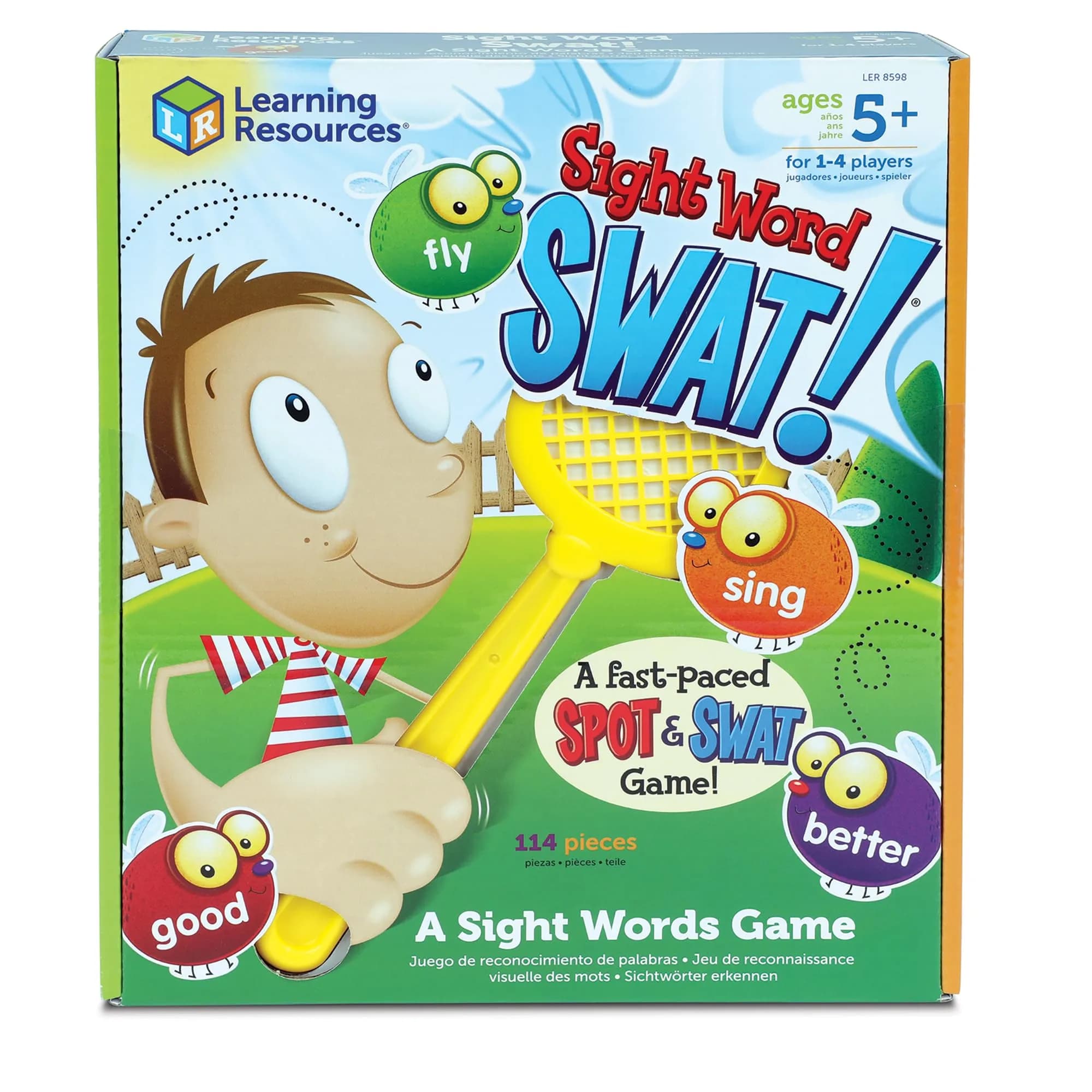 Learning Resources Sight Word Toss | Educational Toy for Kids 5+ | Builds Reading & Motor Skills — 9 inches