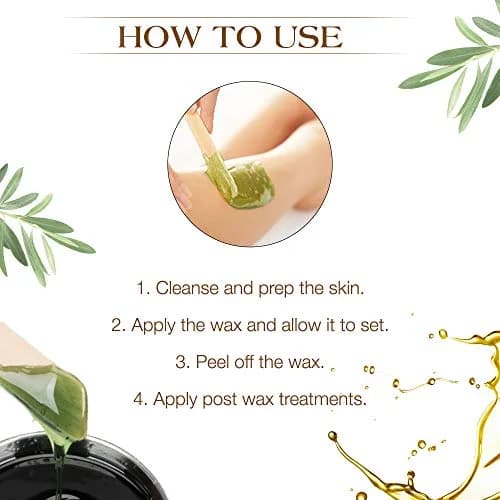 GiGi Olive Oil Flex Soft Wax Hair Removal 370ml (13oz) | Non-Strip Wax for Smooth Skin thumbnail 3