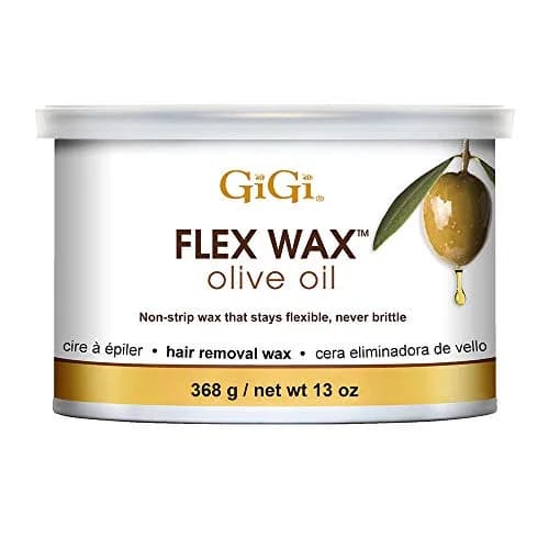 GiGi Olive Oil Flex Soft Wax Hair Removal 370ml (13oz) | Non-Strip Wax for Smooth Skin thumbnail 1
