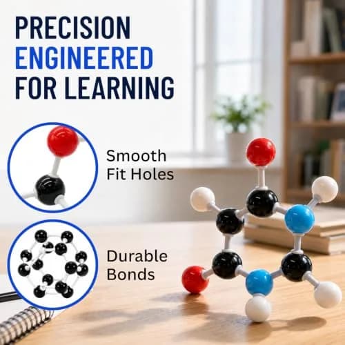 Old Nobby Organic Chemistry Model Kit 239 PCS | Molecular Model Kit for Students thumbnail 4