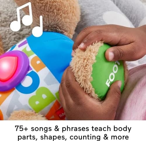 Fisher-Price Laugh & Learn Smart Stages Puppy Musical Plush Toy | Ages 6+ Months thumbnail 4