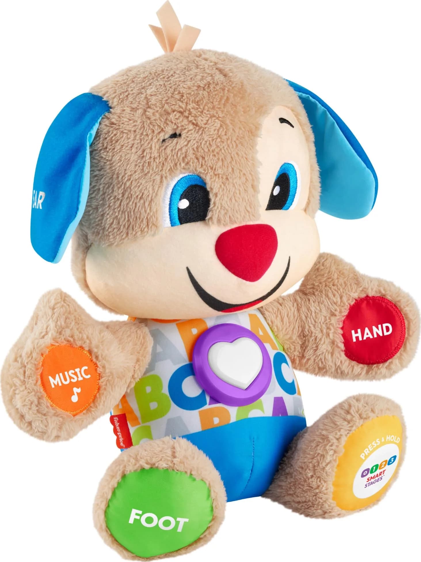 Fisher-Price Laugh & Learn Smart Stages Puppy Musical Plush Toy | Ages 6+ Months - main product image